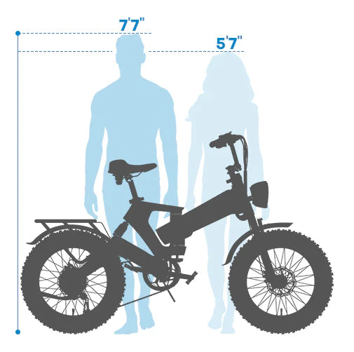 Cybervelo EK6 48V25AH/40AH 100-120Miles 28MPH
